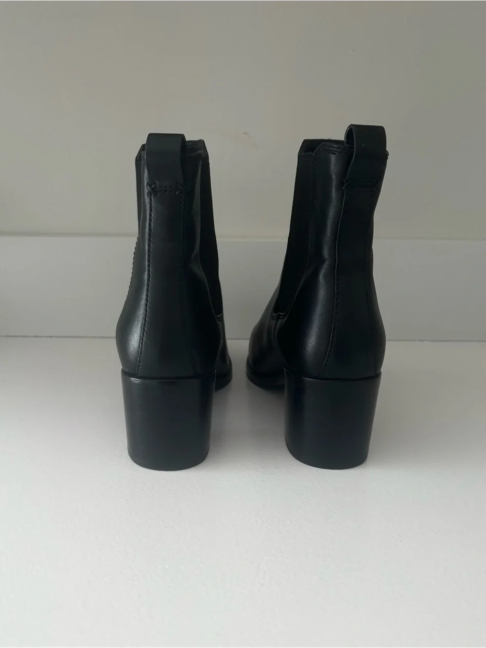 Rag & Bone Walker Chelsea Black Leather Boots